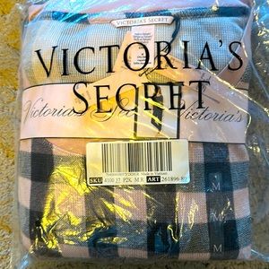 Victoria secret thermal pajamas size medium